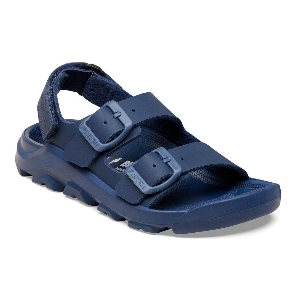 NEW BIRKENSTOCK boys mogami birko-flor sandals in navy